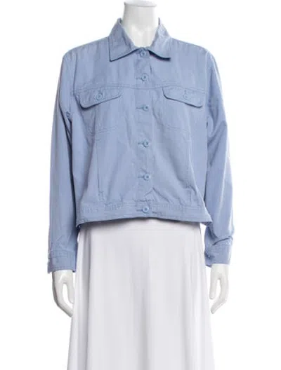 Pre-owned Bill Blass Jacket In Blue