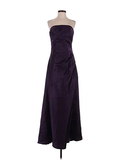 Pre-owned Bill Levkoff Cocktail Dress In Purple