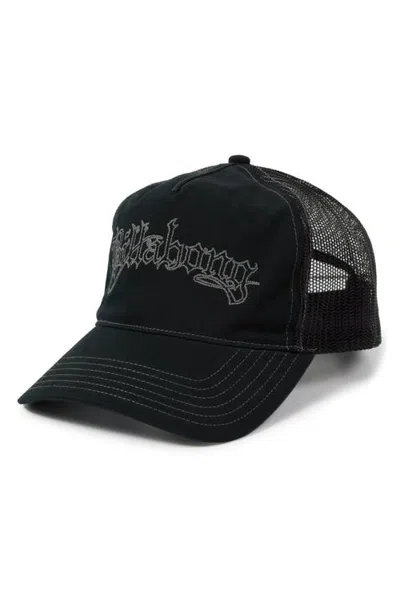 Billabong Immortal Trucker Hat In Black