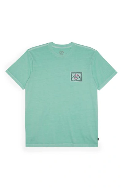 Billabong Kids' Boxed In Cotton Graphic T-shirt In Coastal