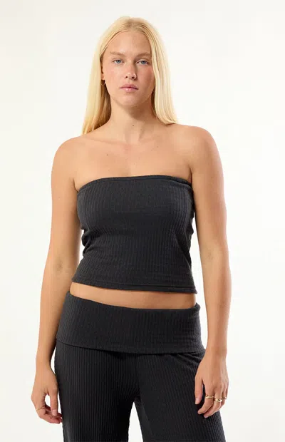 Billabong Women's Sweet Coast Tube Top In Black