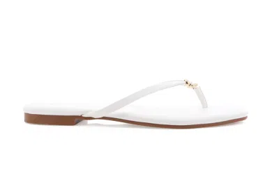 Billini Women's Taron Flip Flop Sandals In White