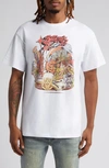 Billionaire Boys Club Floating City Graphic T-shirt In White