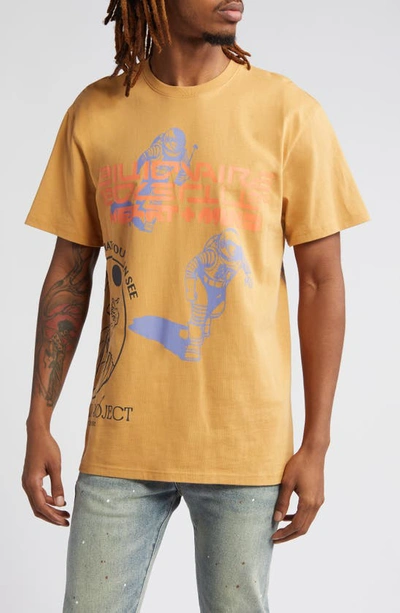 Billionaire Boys Club Human Oversize Cotton Graphic T-shirt In Apple Cinnamon