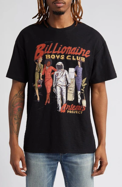 Billionaire Boys Club Office Graphic T-shirt In Black