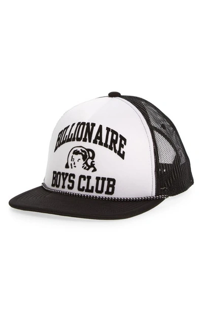 Billionaire Boys Club Space Snapback Trucker Hat In Black