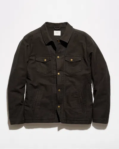 Billy Reid Moleskin Woodsman Jacket In Black