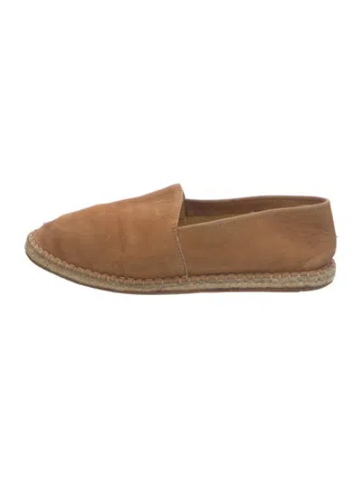 Pre-owned Billy Reid Suede Moccasins In Brown