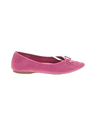 Pre-owned Birdies Flats In Pink