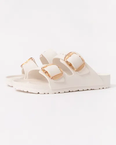 Birkenstock Arizona Big Buckle Womens Eva Sandals In White