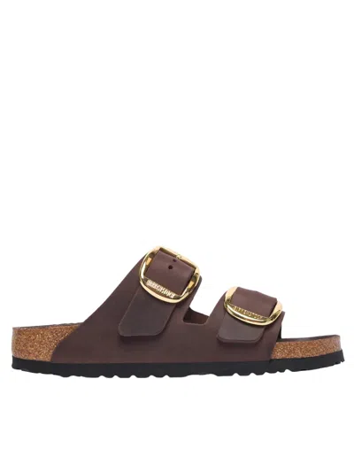 Birkenstock Habana Arizona Bb Hex Oiled Leather Narrow Fit Sandals In Multi