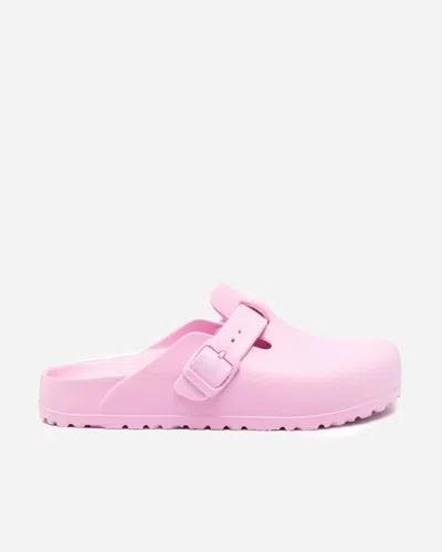 Birkenstock Mules Boston In Pink