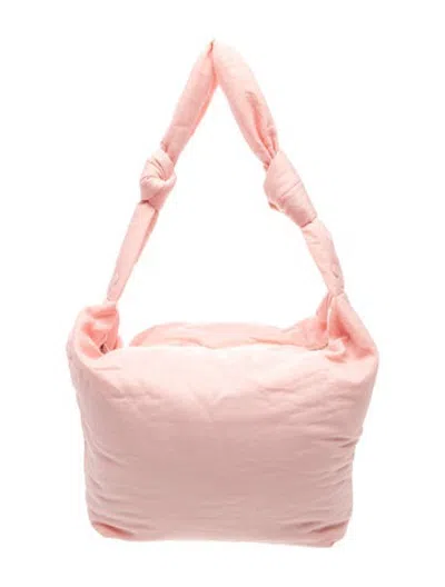 Pre-owned Birrot Nylon Tote W/ Tags In Pink