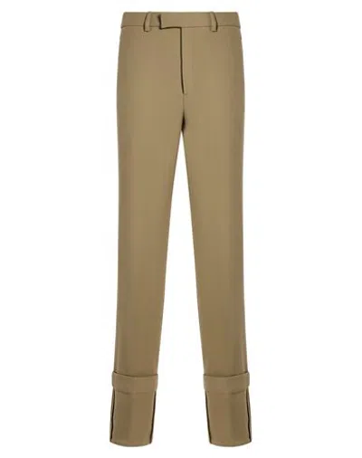 Bite Studios Woman Pants Military Green Size 8 Wool