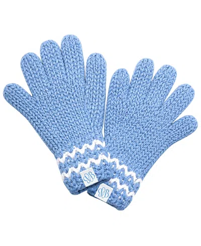 Bits & Bows Kids' Knit Gloves In Blue