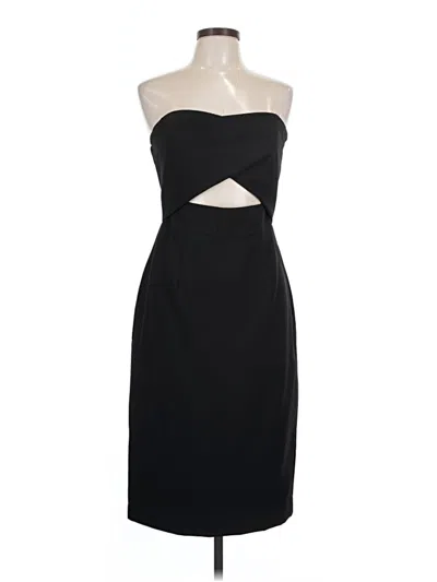 Pre-owned Black Halo Cocktail Dress In Black