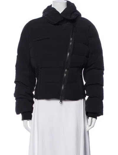 Pre-owned Blanc Noir Down Coat In Blue