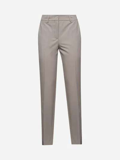 Blanca Vita Taupe Cady Pelias Trousers