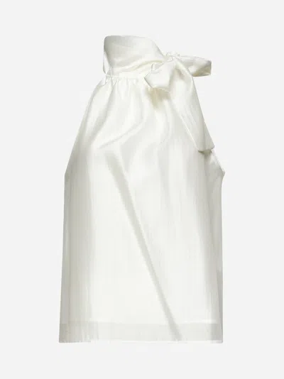 Blanca Vita White Muslin Tundra Top
