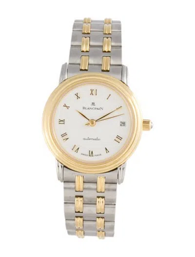 Pre-owned Blancpain Villeret Ultra Slim Watch, 26mm In Multicolor