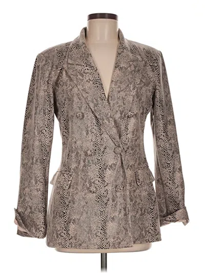 Pre-owned Blanknyc Blank Nyc Blazer Jacket In Tan