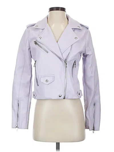 Pre-owned Blanknyc Blank Nyc Jacket In Purple