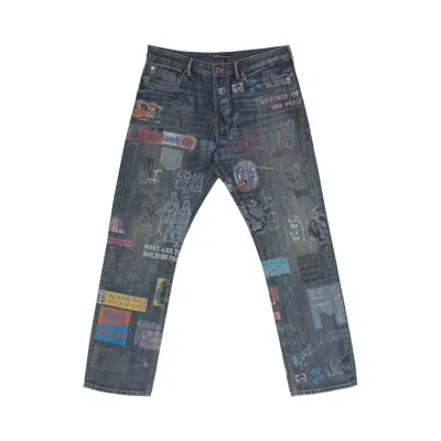 Pre-owned Bldg4 Cement Jean 'corner Stone' | Grey | Men's Size 40