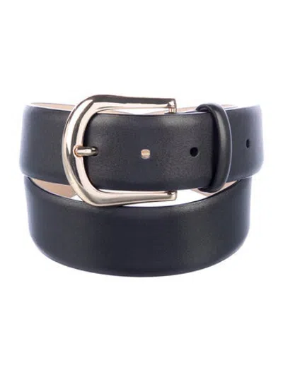 Pre-owned B-low The Belt Leather Belt In Black