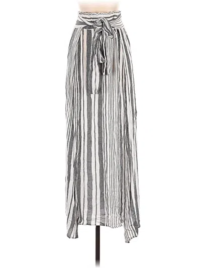 Pre-owned Blue Life Casual Skirt In Silver