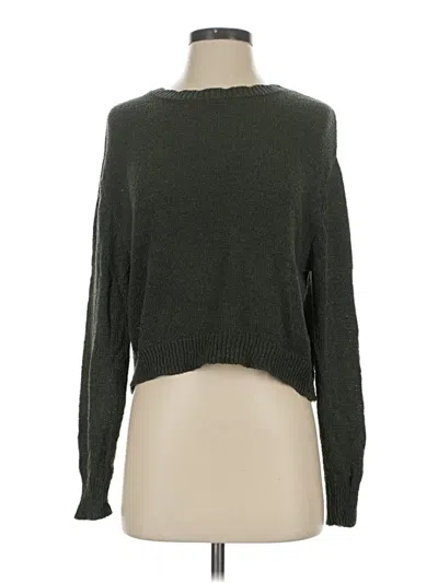 Pre-owned Blue Rain Pullover Sweater In Green