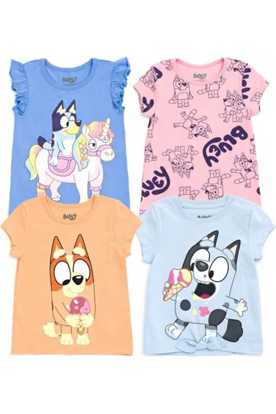 Bluey 4-pack Short Sleeve T-shirts (toddler & Little Kid)