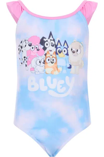 Bluey Kids'  One Piece Bathing Suit