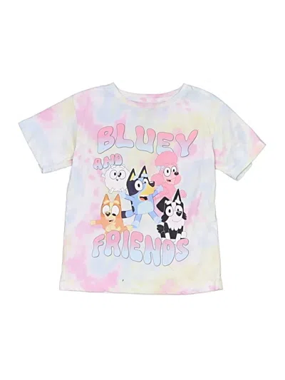Pre-owned Bluey Kids' Short Sleeve T-shirt In Ivory
