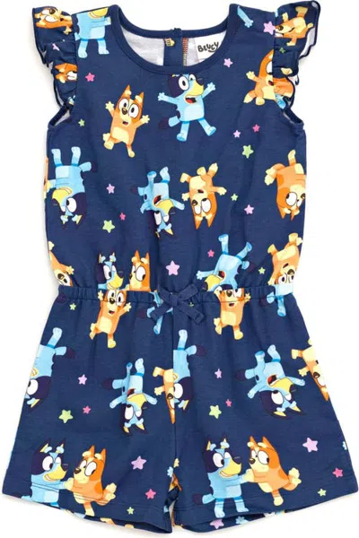 Bluey Kids'  Sleeveless Skater Romper