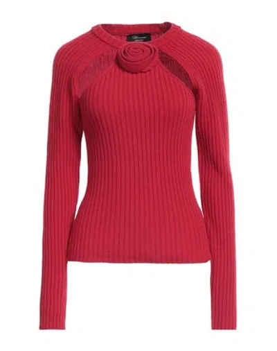 Blumarine Woman Sweater Red Size 6 Wool