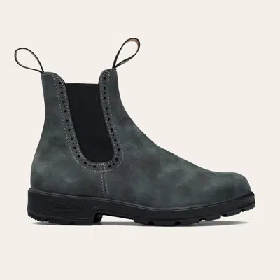Blundstone 1630 Boot Unisex Rustic Black Leather Ankle Chelsea Rhs9387