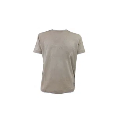 Bob - Blue Linen T-shirt P24lin In Burgundy
