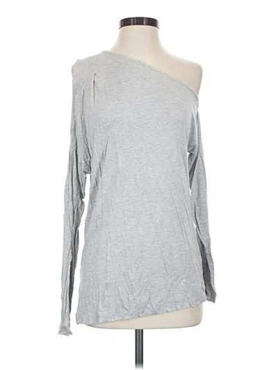 Pre-owned Bobi Long Sleeve T-shirt In Silver