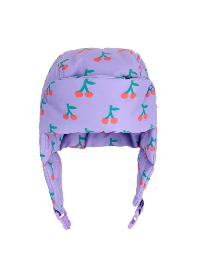 Bobo Choses Baby Cherry All Over Chapka In Purple