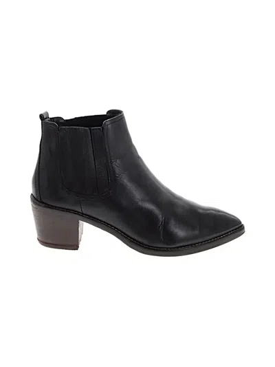 Pre-owned Boden Ankle Boots In Black