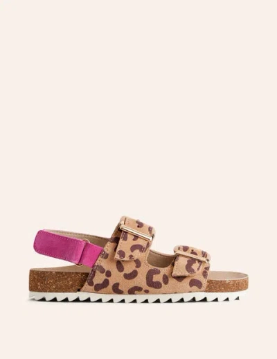 Boden Kids' Everyday Sandal Multi Leopard Print Girls
