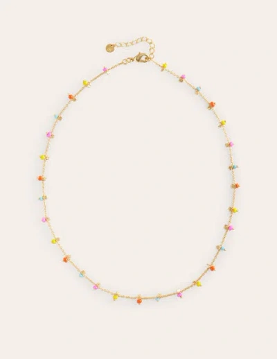 Boden Layering Disc Necklace Bright Multi Women