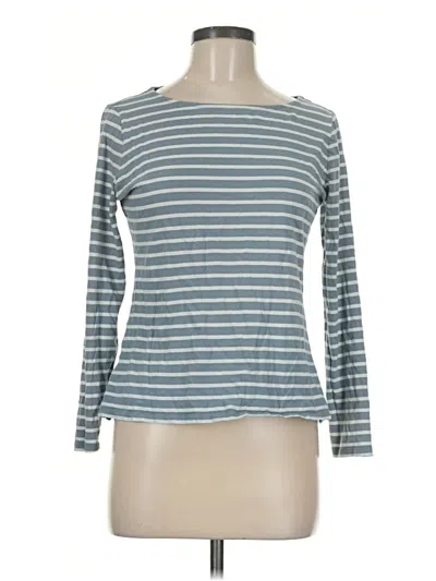Pre-owned Boden Long Sleeve T-shirt In Blue