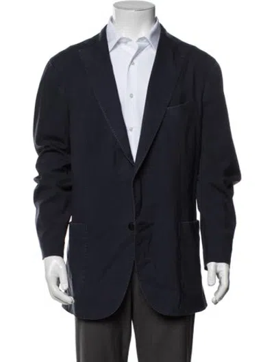 Pre-owned Boglioli Virgin Wool In Blue