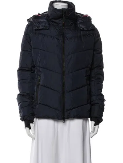 Pre-owned Bogner Down Coat In Blue