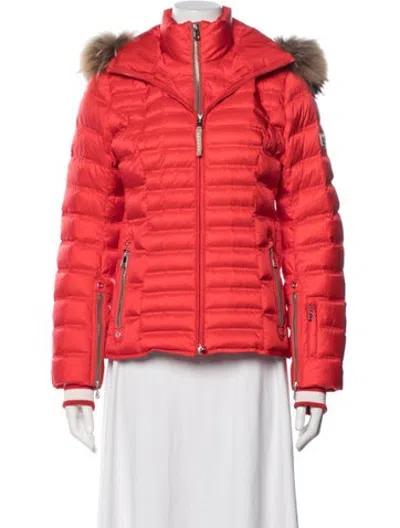 Pre-owned Bogner Down Jacket In Pink