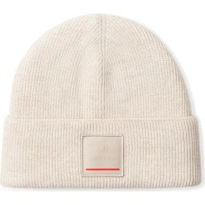 Bogner Fire + Ice Tarek Virgin Wool Blend Hat In Neutral