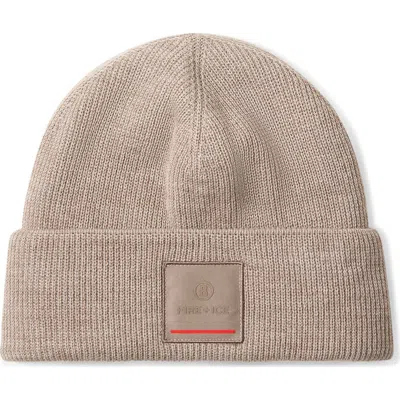 Bogner Fire + Ice Tarek Virgin Wool Blend Hat In Neutral