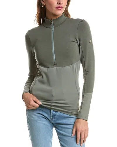 Bogner Melika Wool-blend Technical Shirt In Green