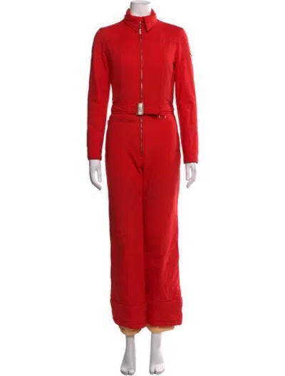 Pre-owned Bogner Nylon Ski Suit In Red